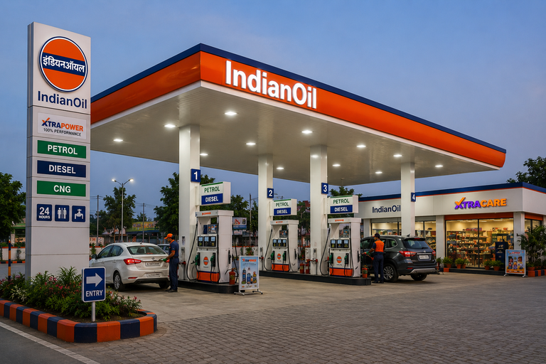 Running Petrol Pump with CNG – Sohna Road, Gurgaon